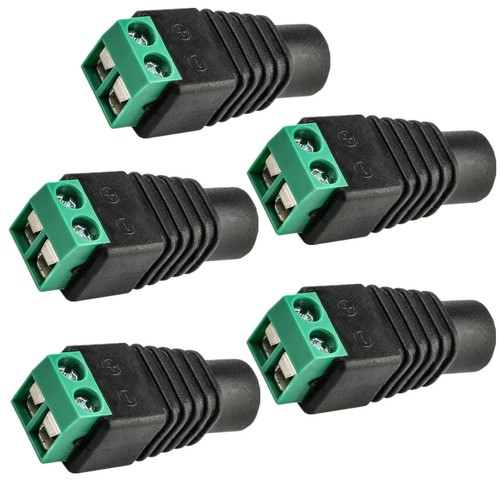 Kastar 12v female 5x5 5mm - 5x, 2.5x5.5mm